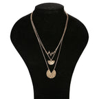 Multi-layer necklace round necklace