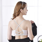 Breathable bra without steel ring