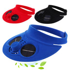 Solar Cap with Rechargeable Storage Cap with Switch Fan Cap