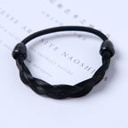 Simple hair rope braid elastic hair band wig hair ring