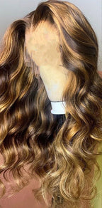 Women's Fashion Foreign Trade Wigs, Long Curly Hair, Wigs, Rose Net