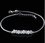 Retro star anklet