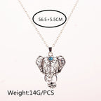 Elephant pendant necklace