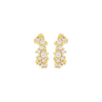 European And American Luxury Zircon Stud Earrings