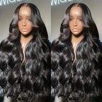 12A Front Lace Full-head Wig Long Bangs Wavy Curly Hair