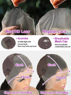 Brazilian Pre Plucked Curly Human Hair Wigs