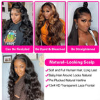 Body Wave Lace Front Human Hair Wigs
