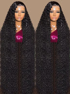 Brazilian Pre Plucked Curly Human Hair Wigs