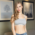 Bra And Cup Integrated Sling Vest With Bra Pad